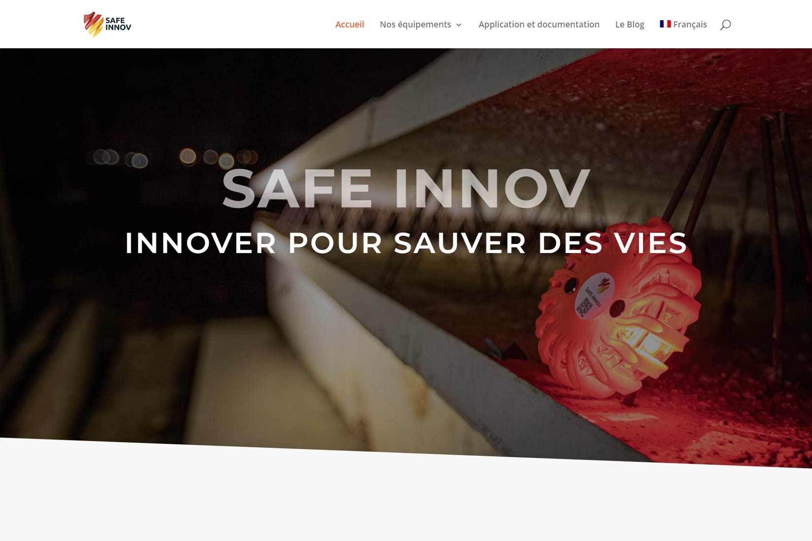 Safe Innov Page Accueil